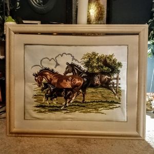Horse and Foal Cross Stitch
